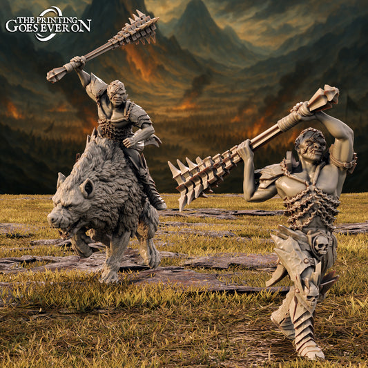 Brukh - Orc Henchman - On Foot and Mounted