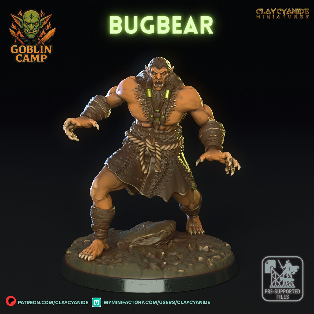 Bugbear Group Bugbear (3 models) – 🏅 EboraMiniatures