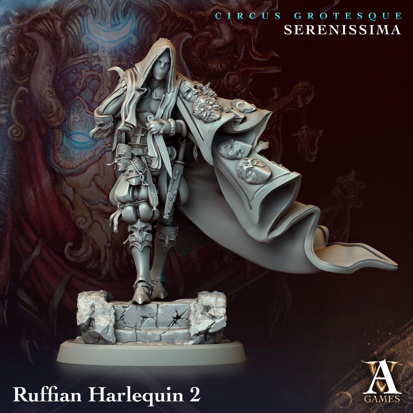 Ruffian Harlequin (4 variantes)