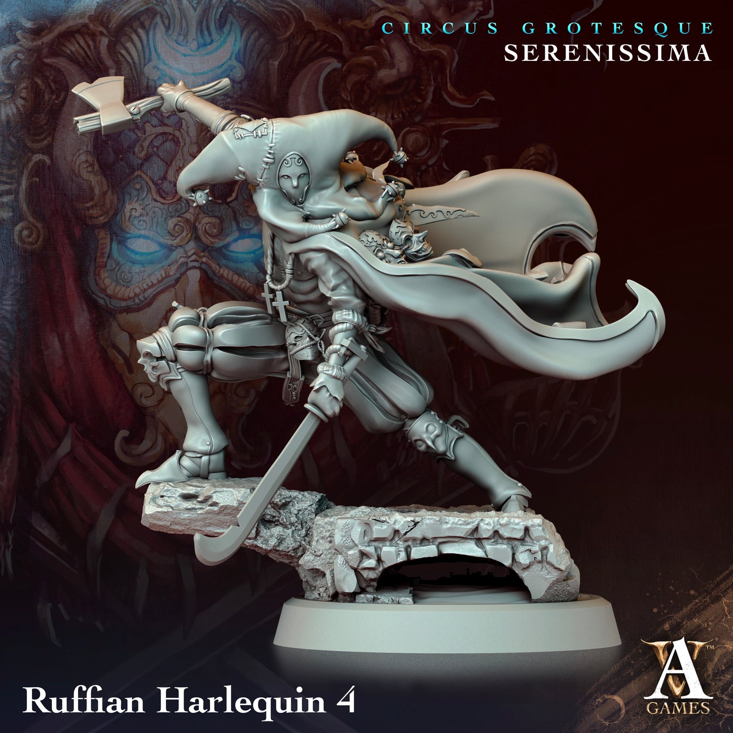 Ruffian Harlequin (4 variantes)