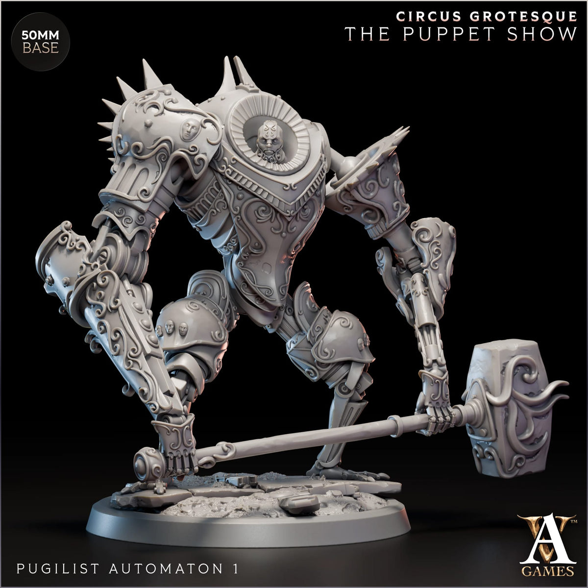 Pugilist Automaton (4 modelos)