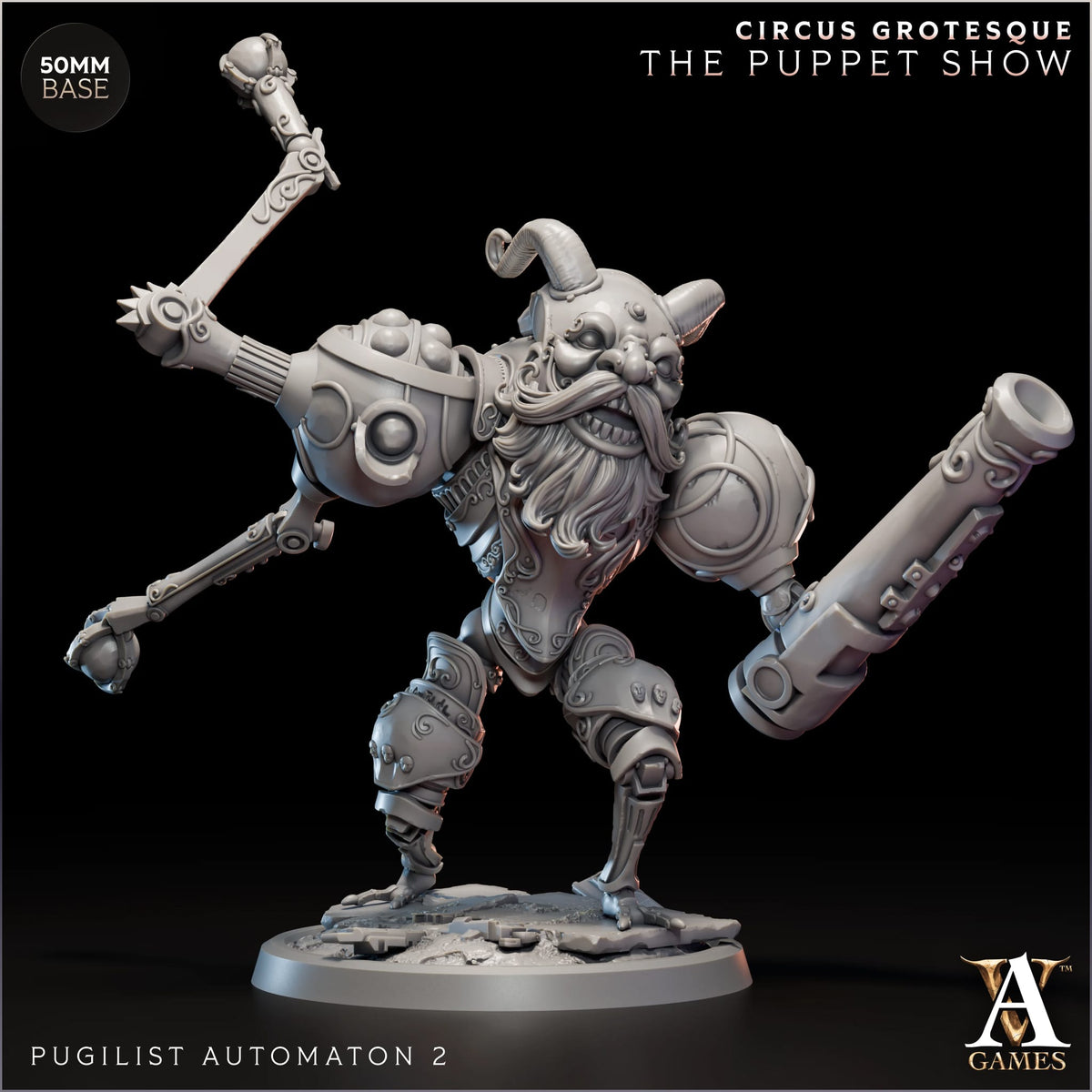 Pugilist Automaton (4 modelos)