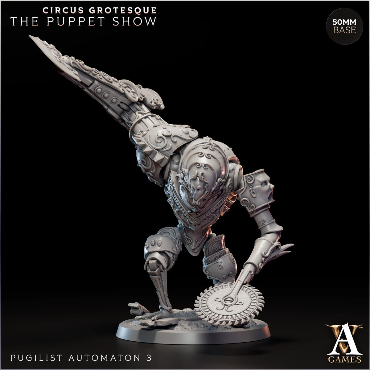 Pugilist Automaton (4 modelos)
