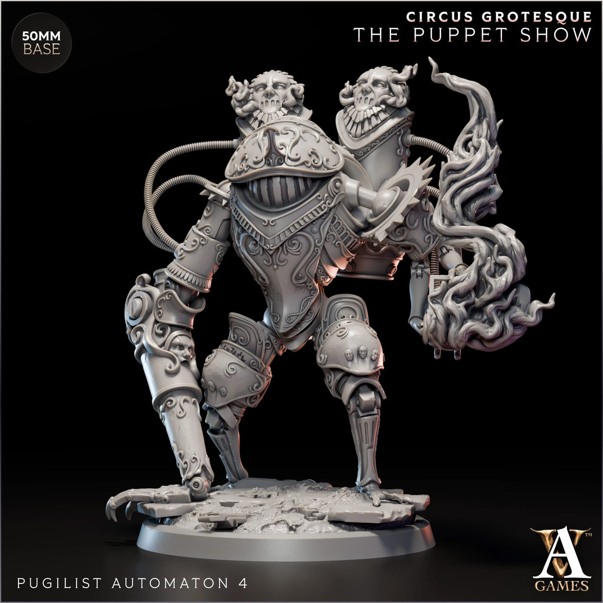 Pugilist Automaton (4 modelos)
