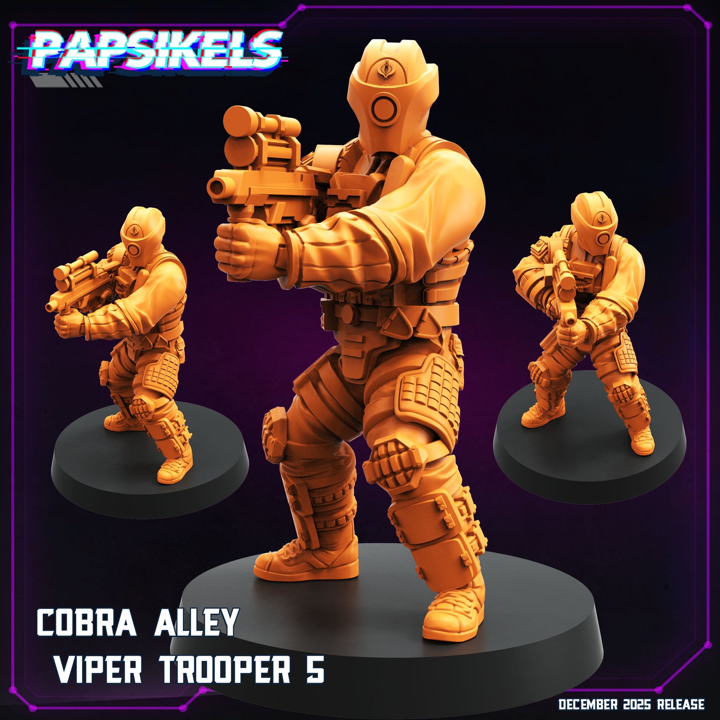 Cobra Alley Viper Troopers (6 variantes)