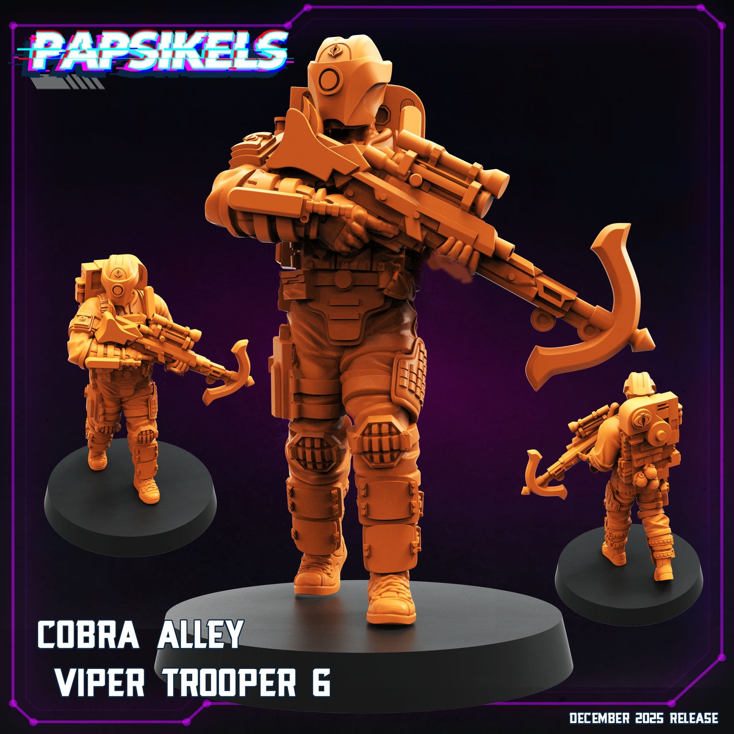 Cobra Alley Viper Troopers (6 variantes)