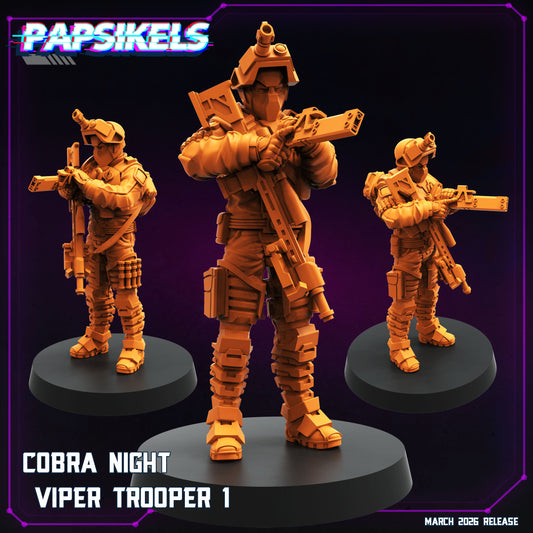 Cobra Night Viper Troopers