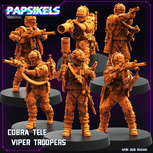 Cobra Tele Viper Troopers