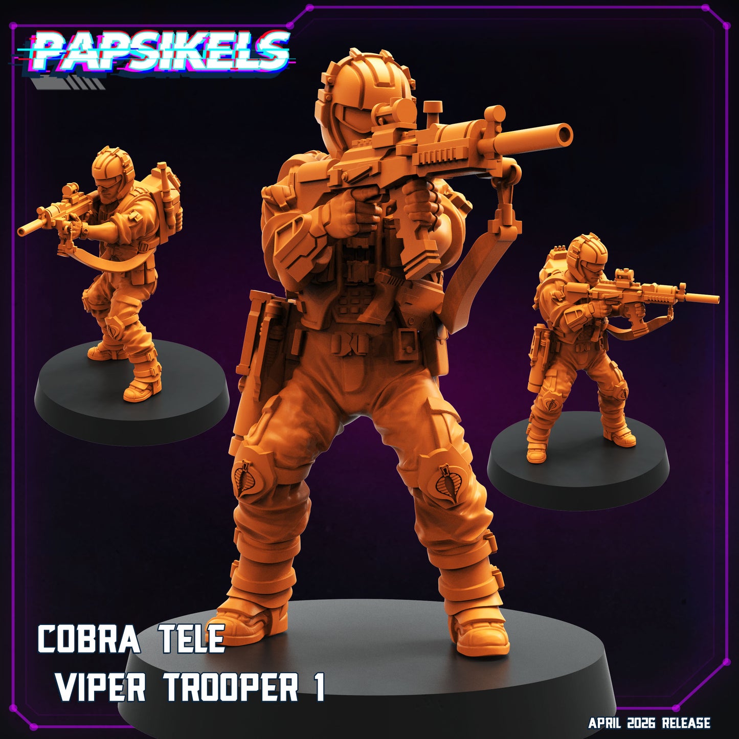 Cobra Tele Viper Troopers