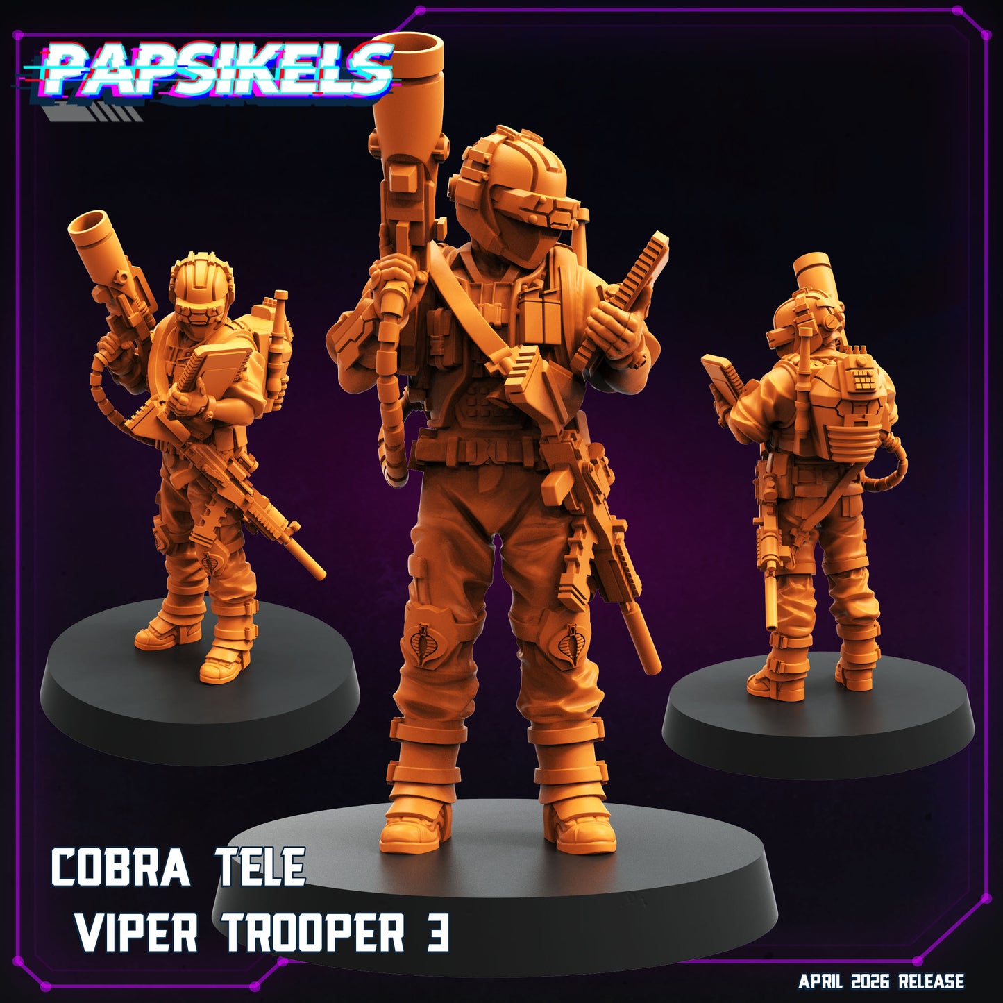 Cobra Tele Viper Troopers