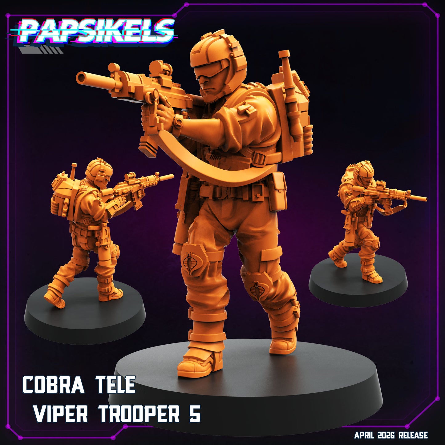 Cobra Tele Viper Troopers