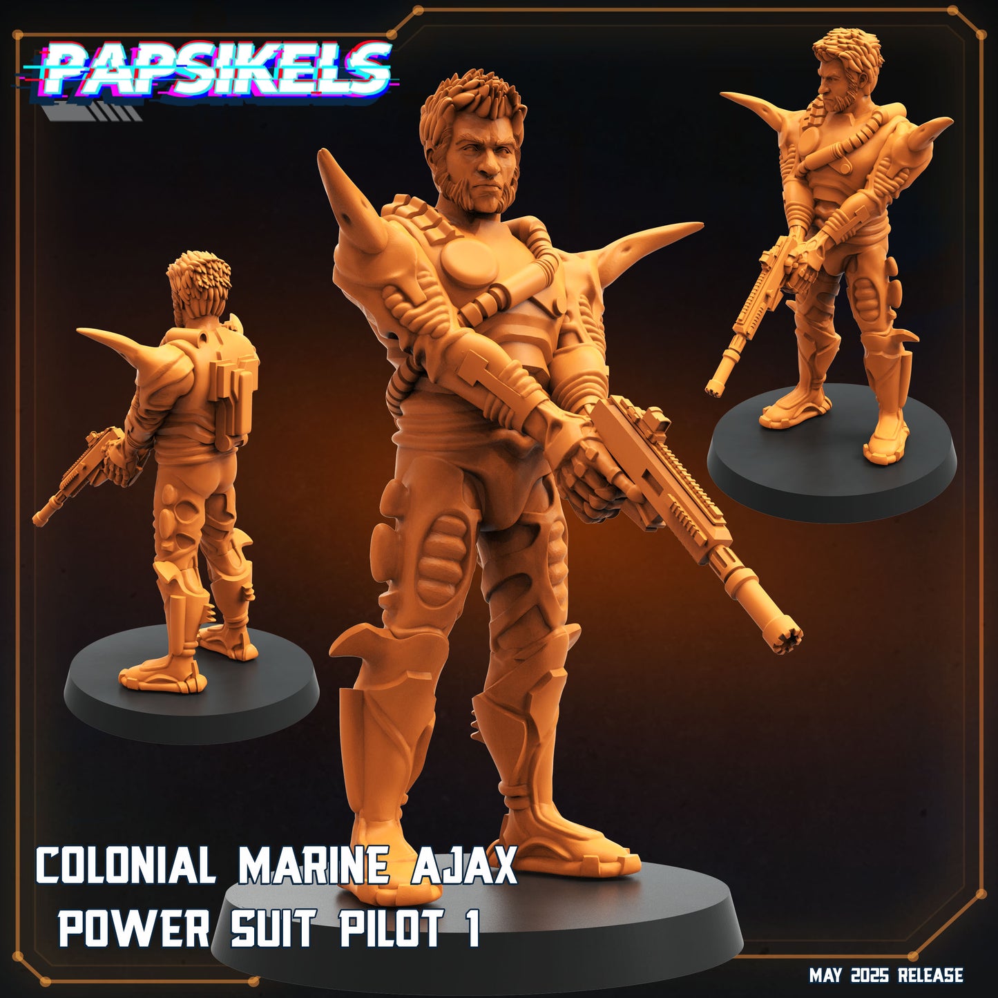 Colonial Marine Ajax Power Suit Pilot (3 modelos)
