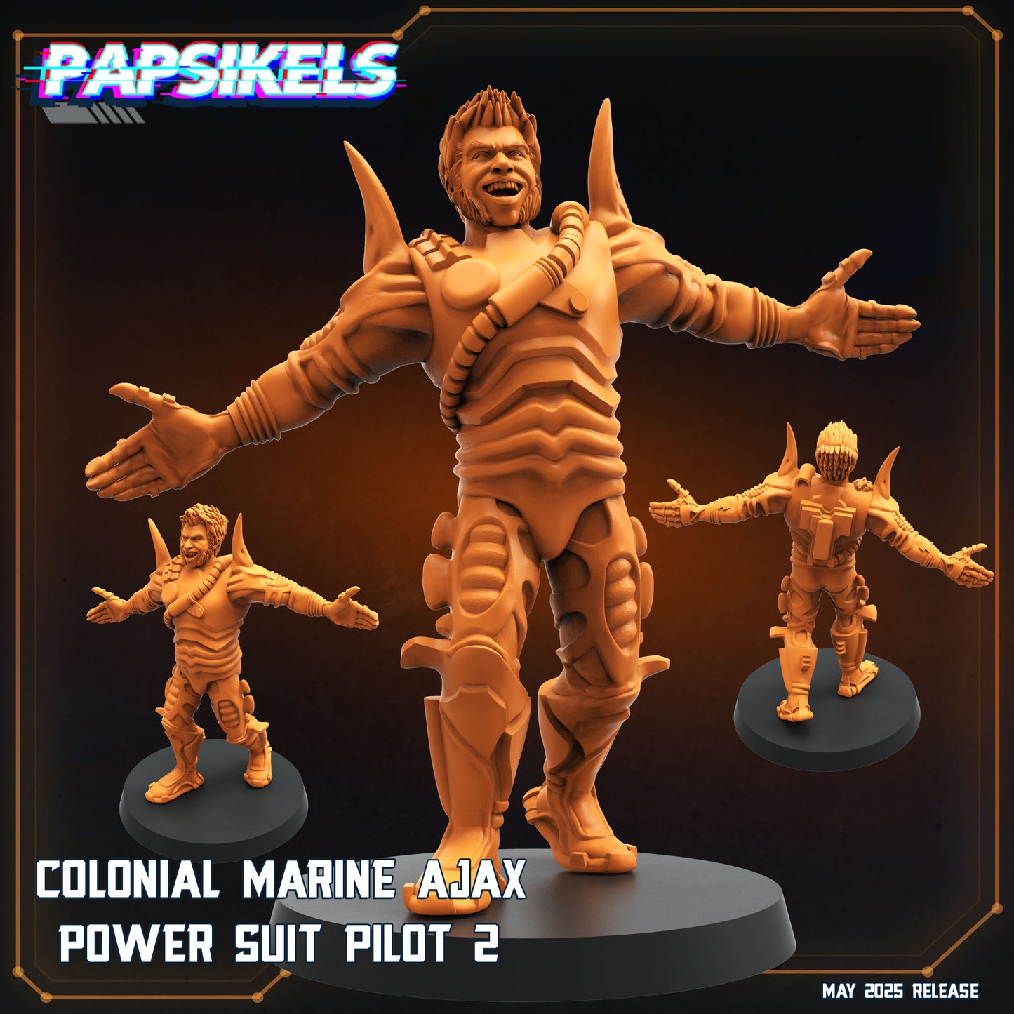 Colonial Marine Ajax Power Suit Pilot (3 modelos)