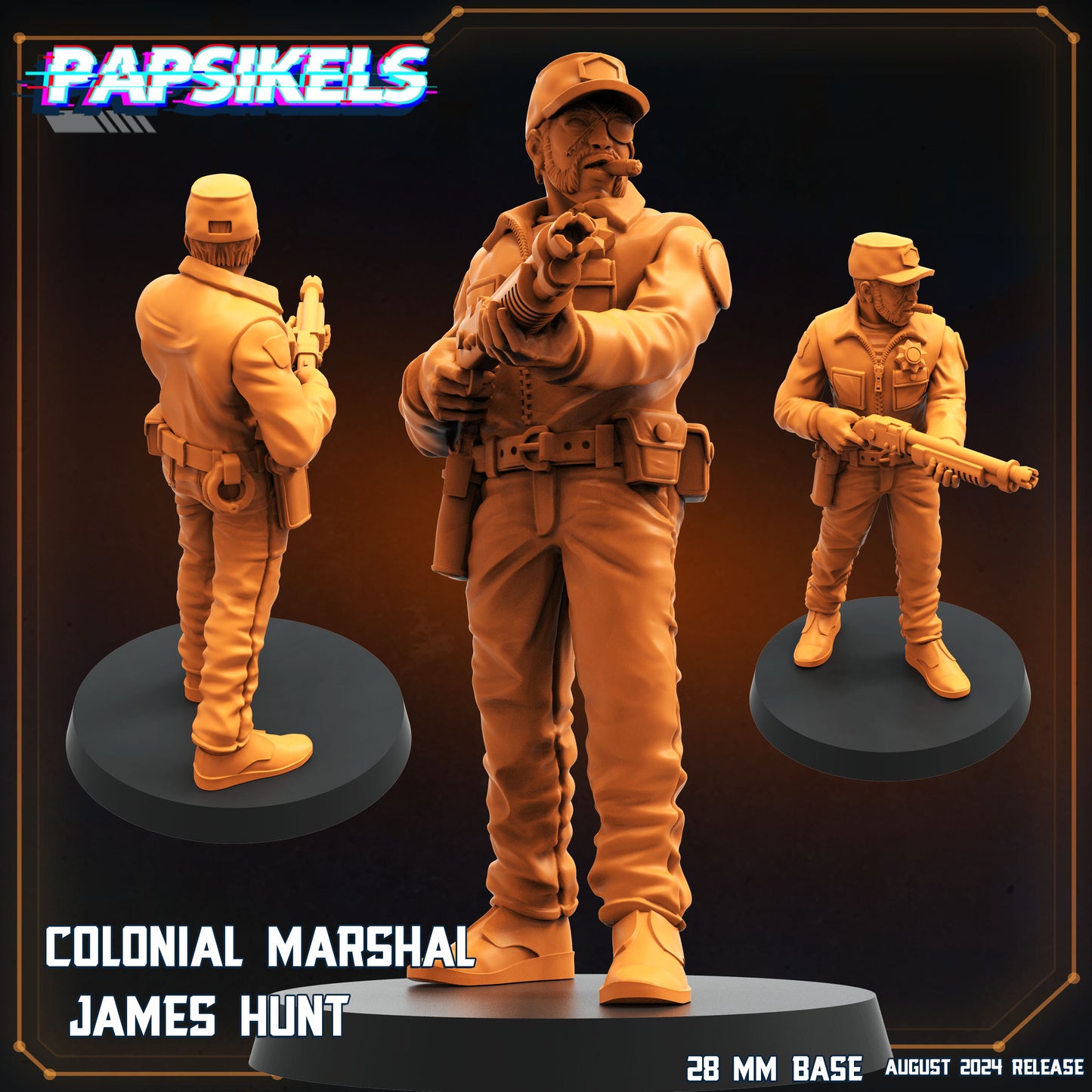 Colonial Marshal (3 models)