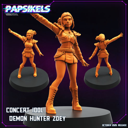 Concert Idol Demon Hunters Zoey (2 modelos)