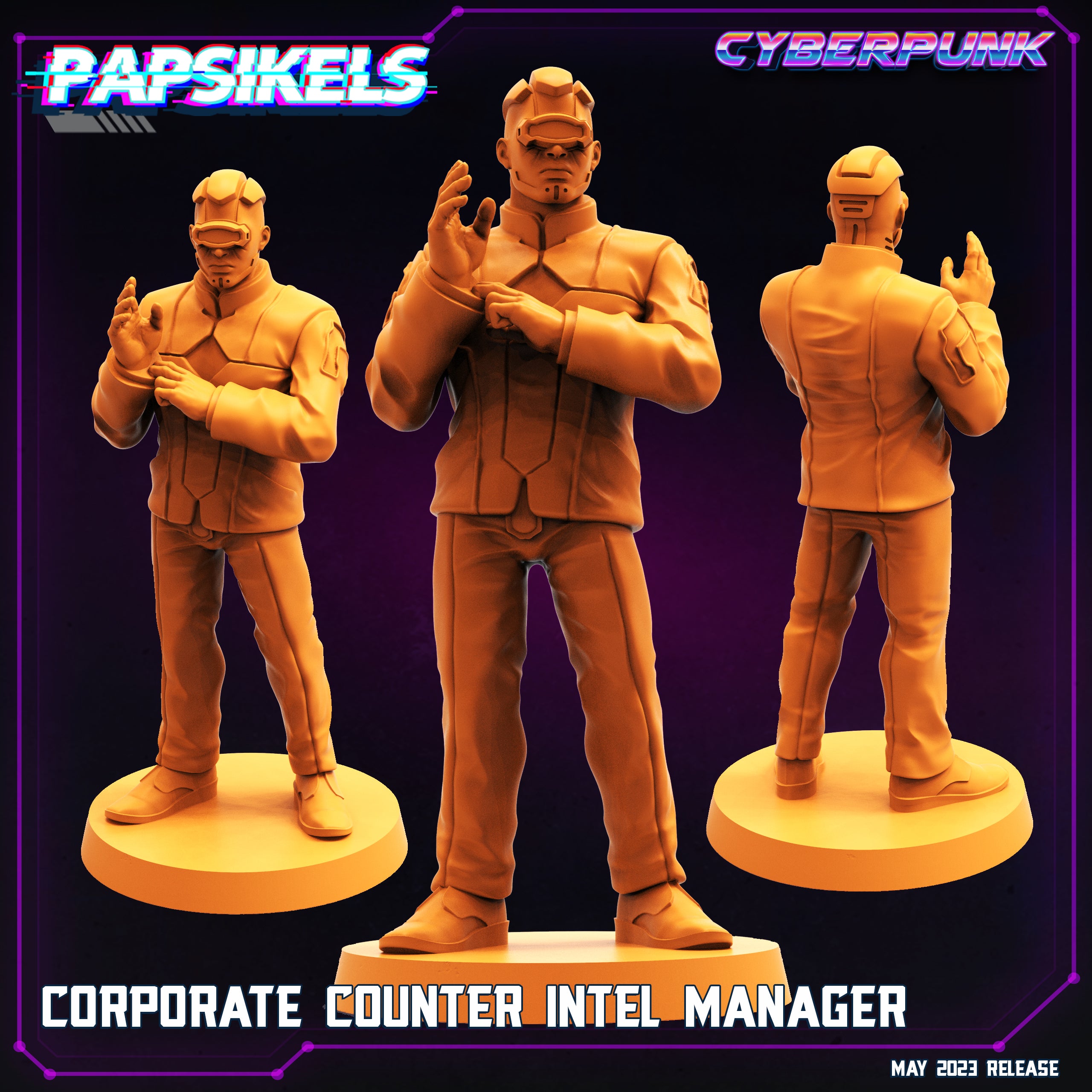 Corporate Counter intel (2 modelos) – 🏅 EboraMiniatures