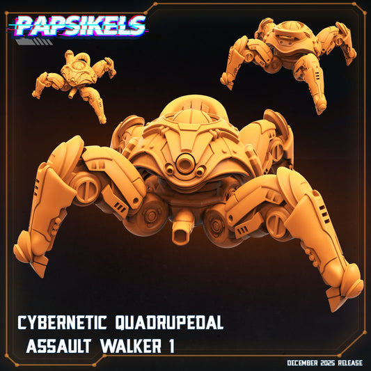 Cybernetic Quadrupedal Assault Walkers (5 variantes)
