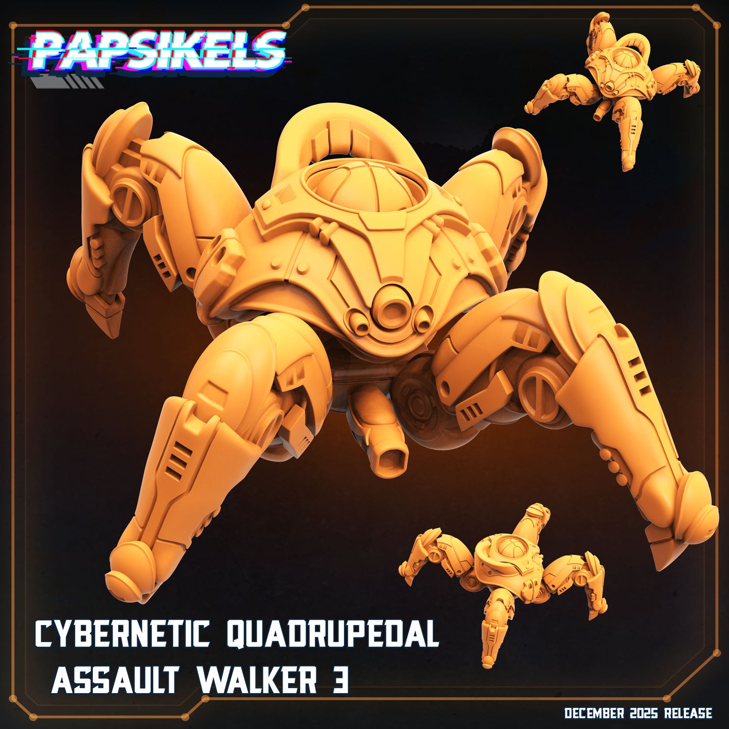 Cybernetic Quadrupedal Assault Walkers (5 variantes)