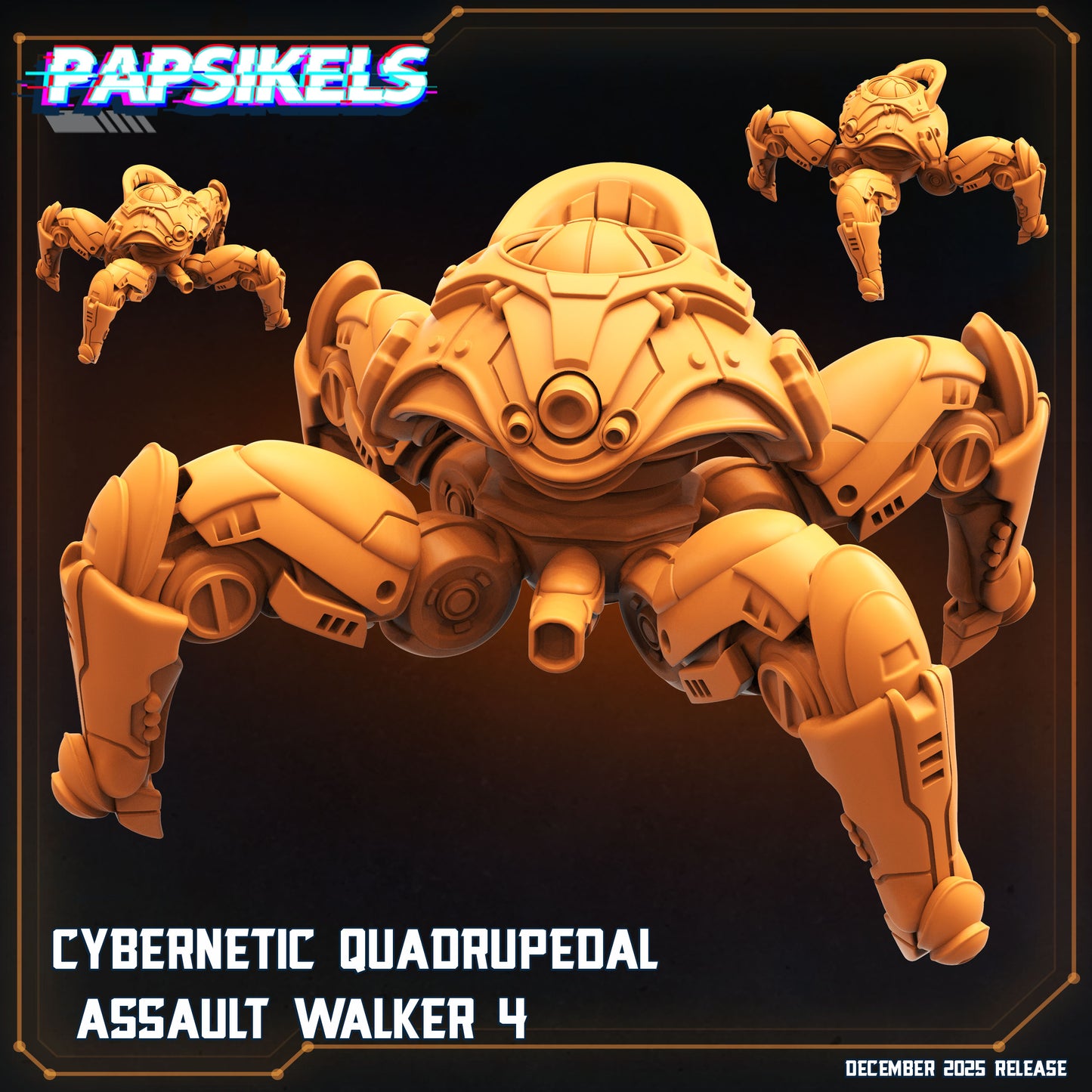 Cybernetic Quadrupedal Assault Walkers (5 variantes)