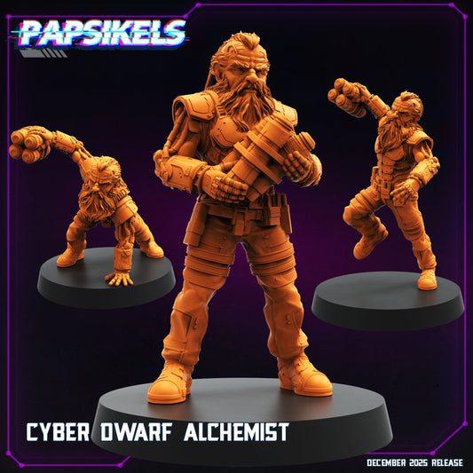 Cyber Dwarf Alchemist (3 variantes)