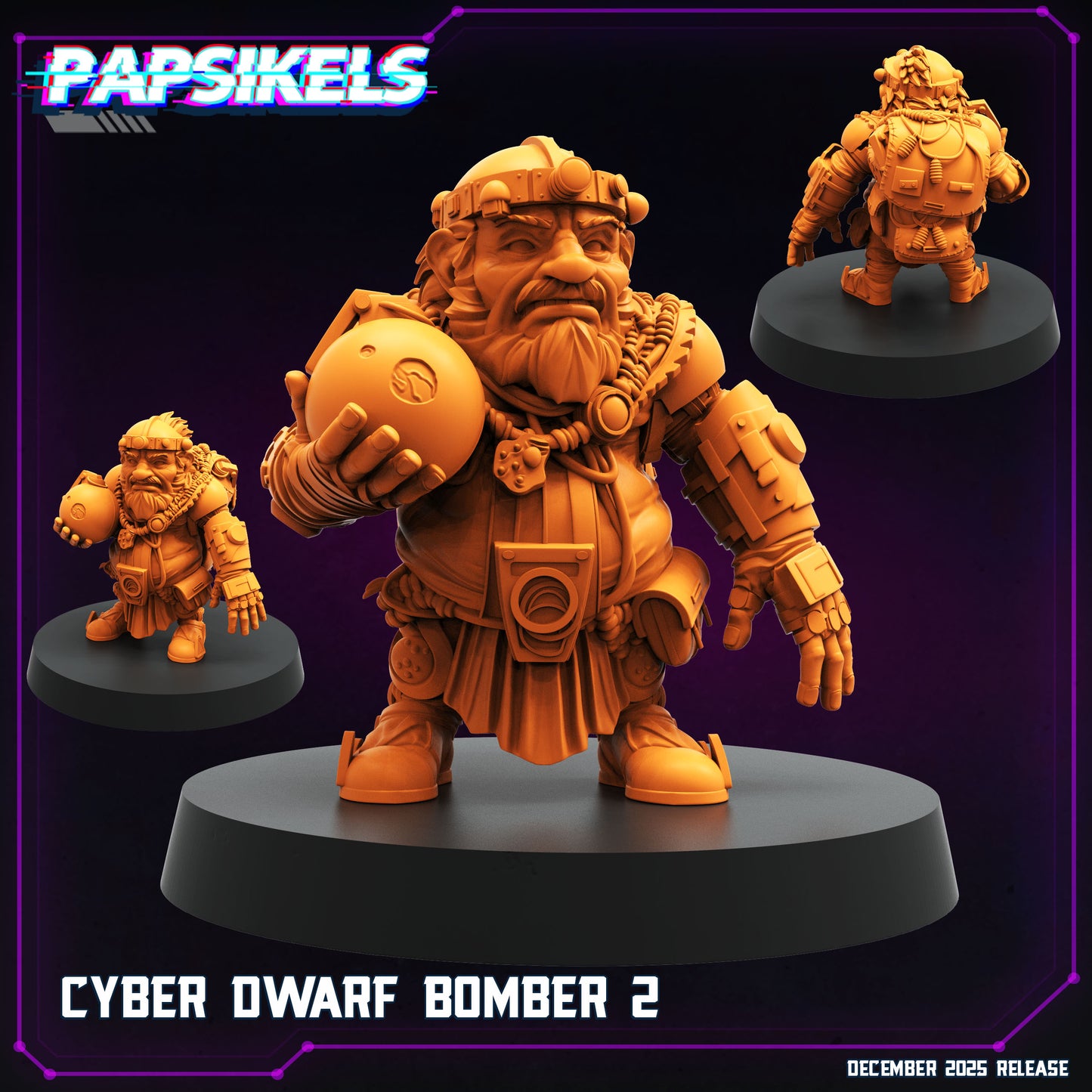 Cyber Dwarf Bomber