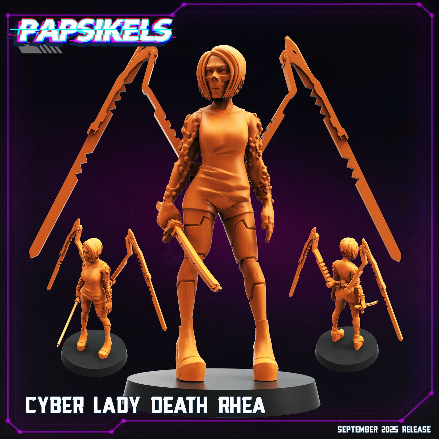Cyber-Lady Death Rhea