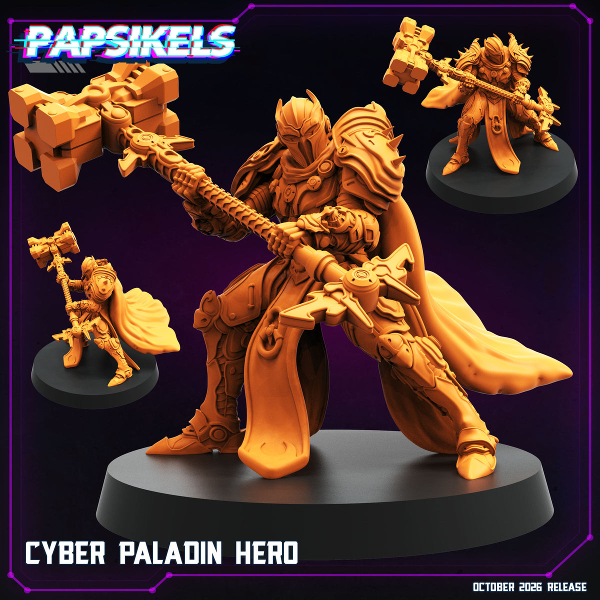 Cyber Paladin Hero
