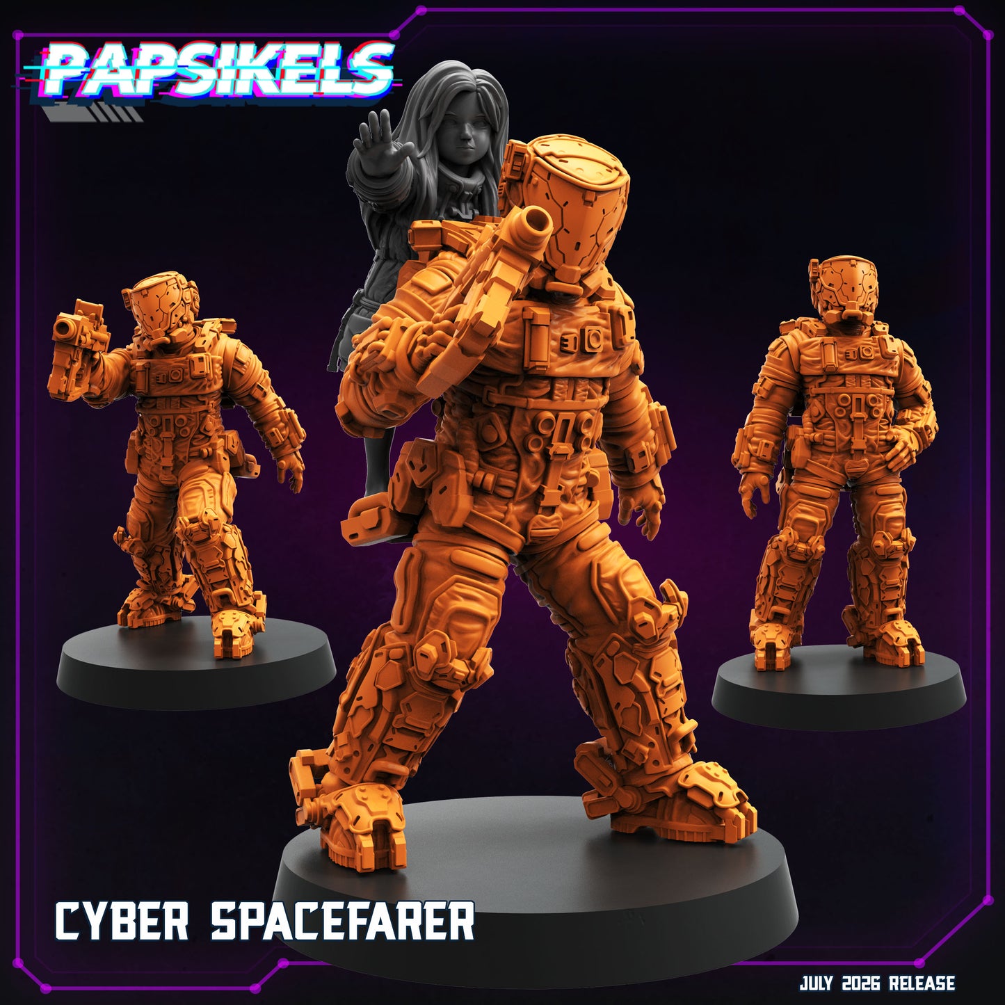 Cyber Spacefarer (3 modelos)