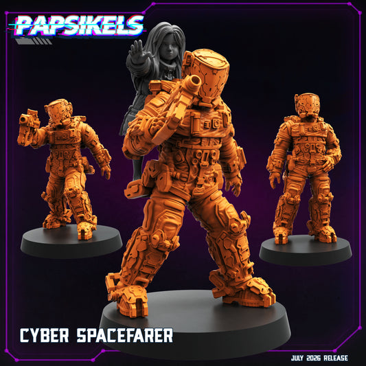 Cyber Spacefarer (3 modelos)