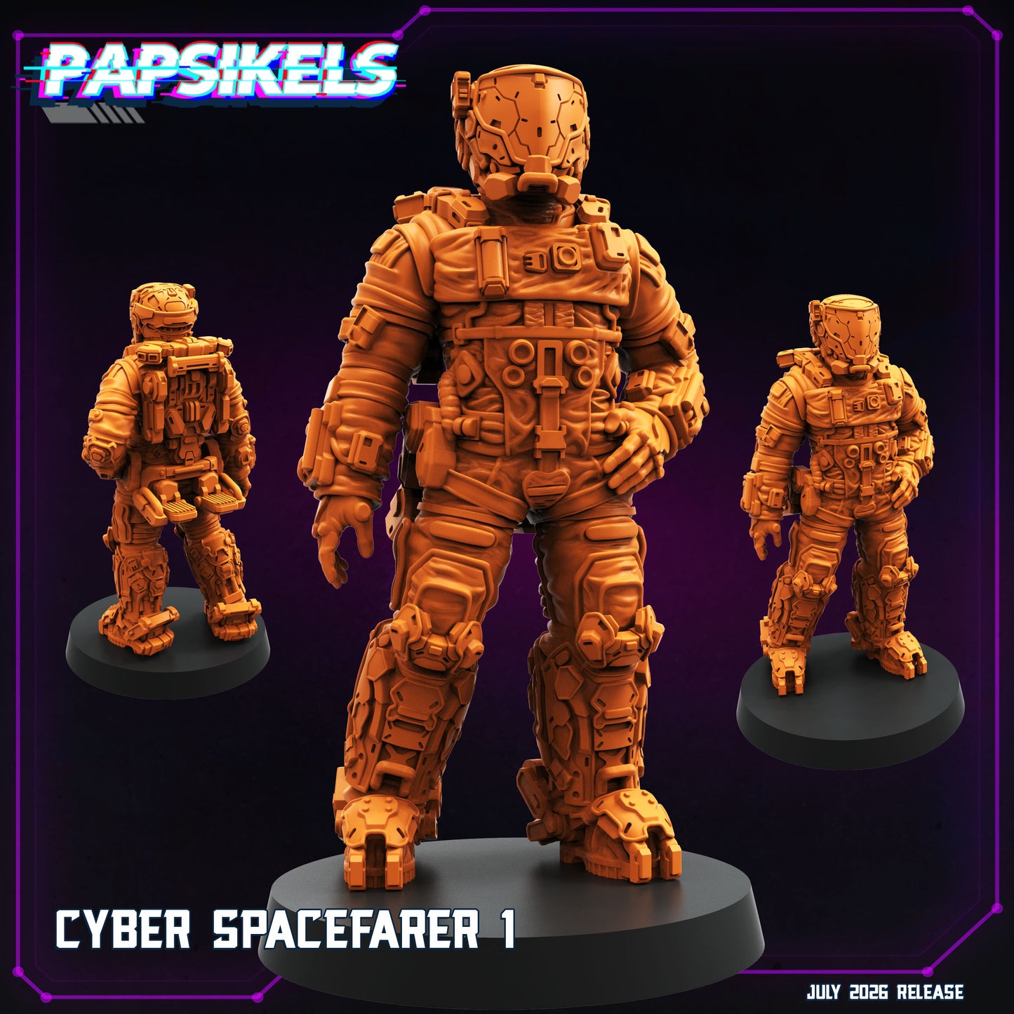Cyber Spacefarer (3 modelos)