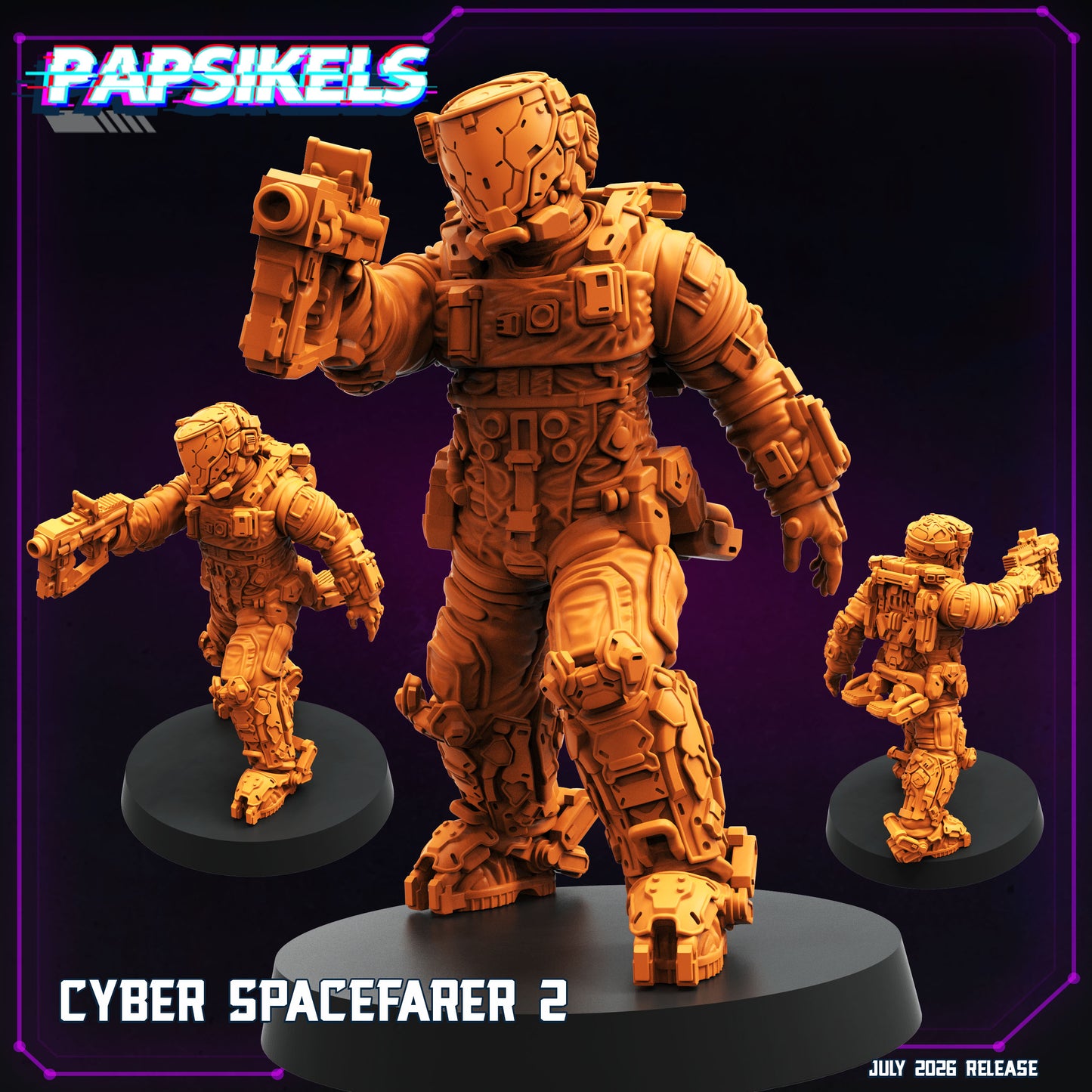 Cyber Spacefarer (3 modelos)