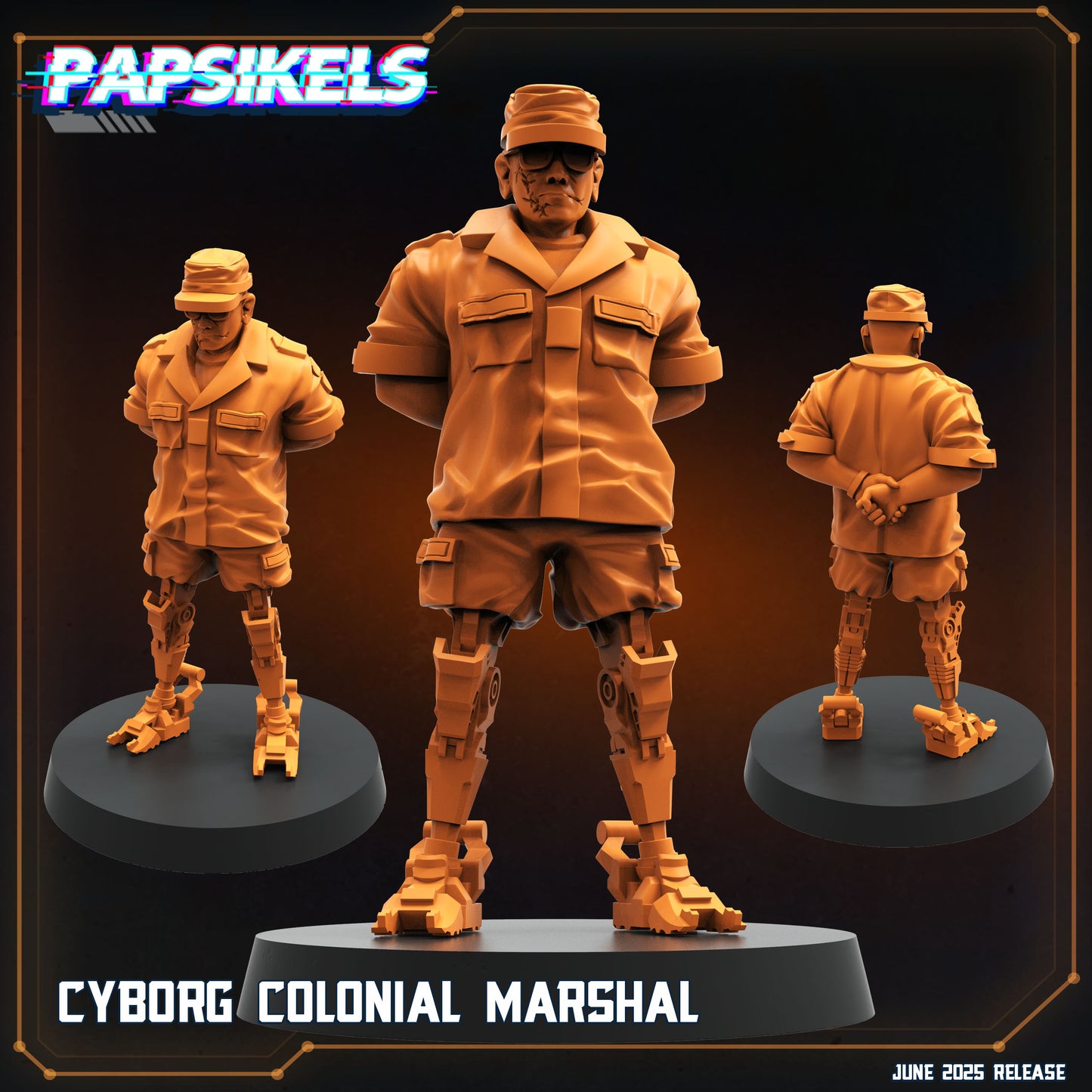 Cyborg Colonial Marshal (2 modelos)