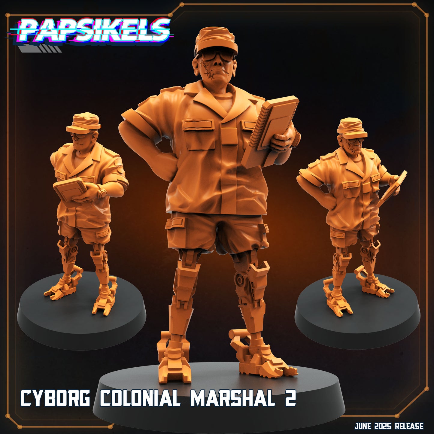 Cyborg Colonial Marshal (2 modelos)