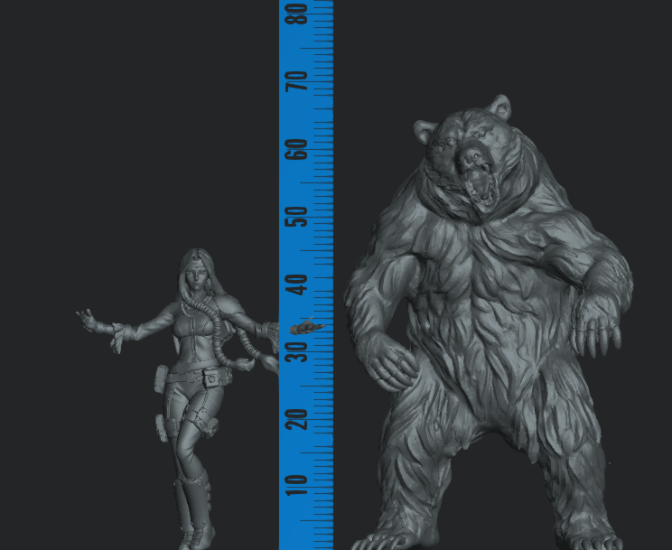 Mirage and Bear FanArt