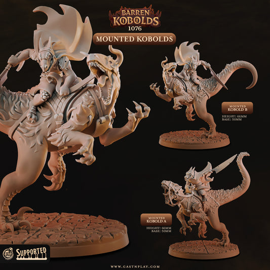 Mounted Kobolds