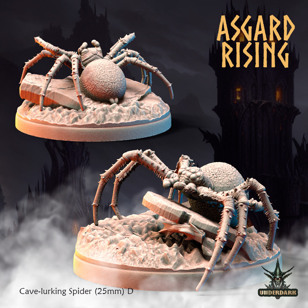 Cave-lurking Spiders (25mm)