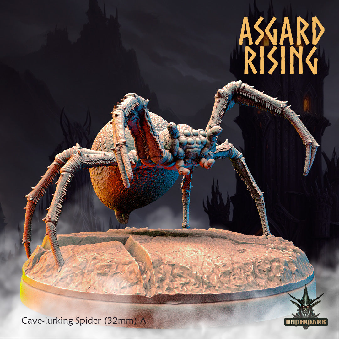 Cave-lurking Spiders (32mm)