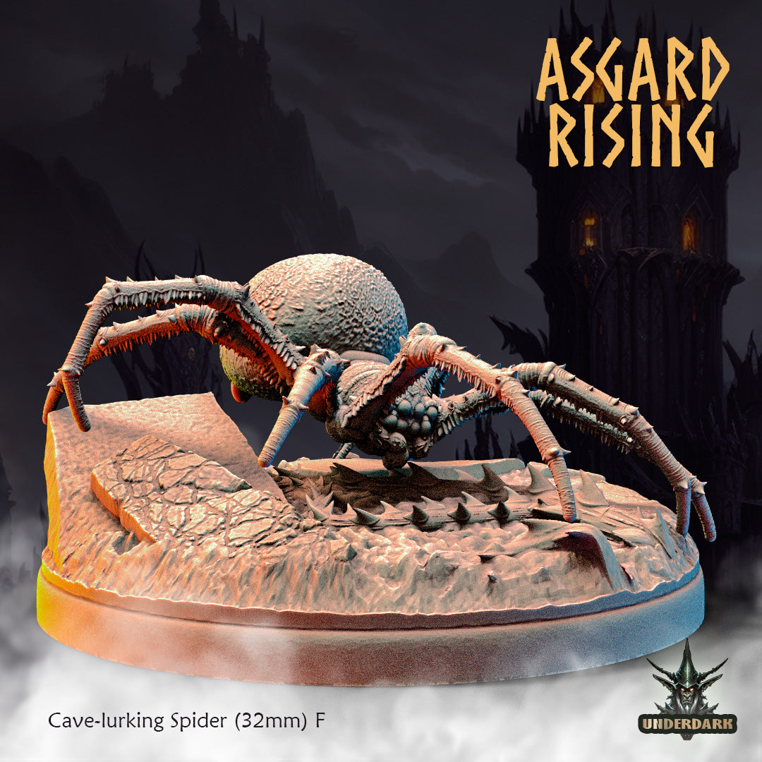 Cave-lurking Spiders (32mm)