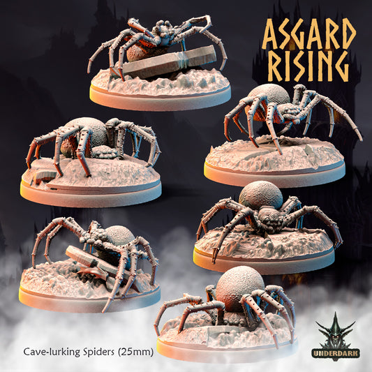 Cave-lurking Spiders (25mm)