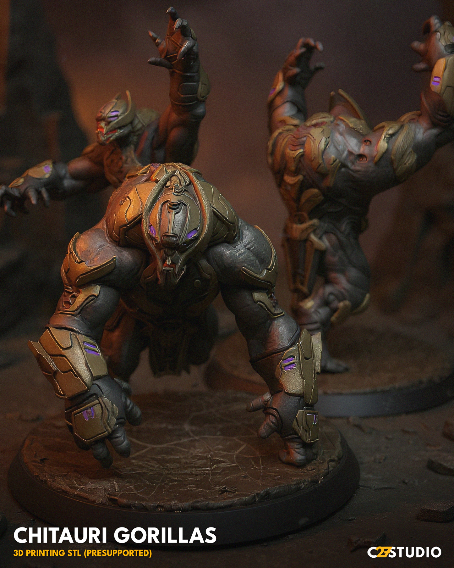 Chitauri Army - Gorilla FanArt