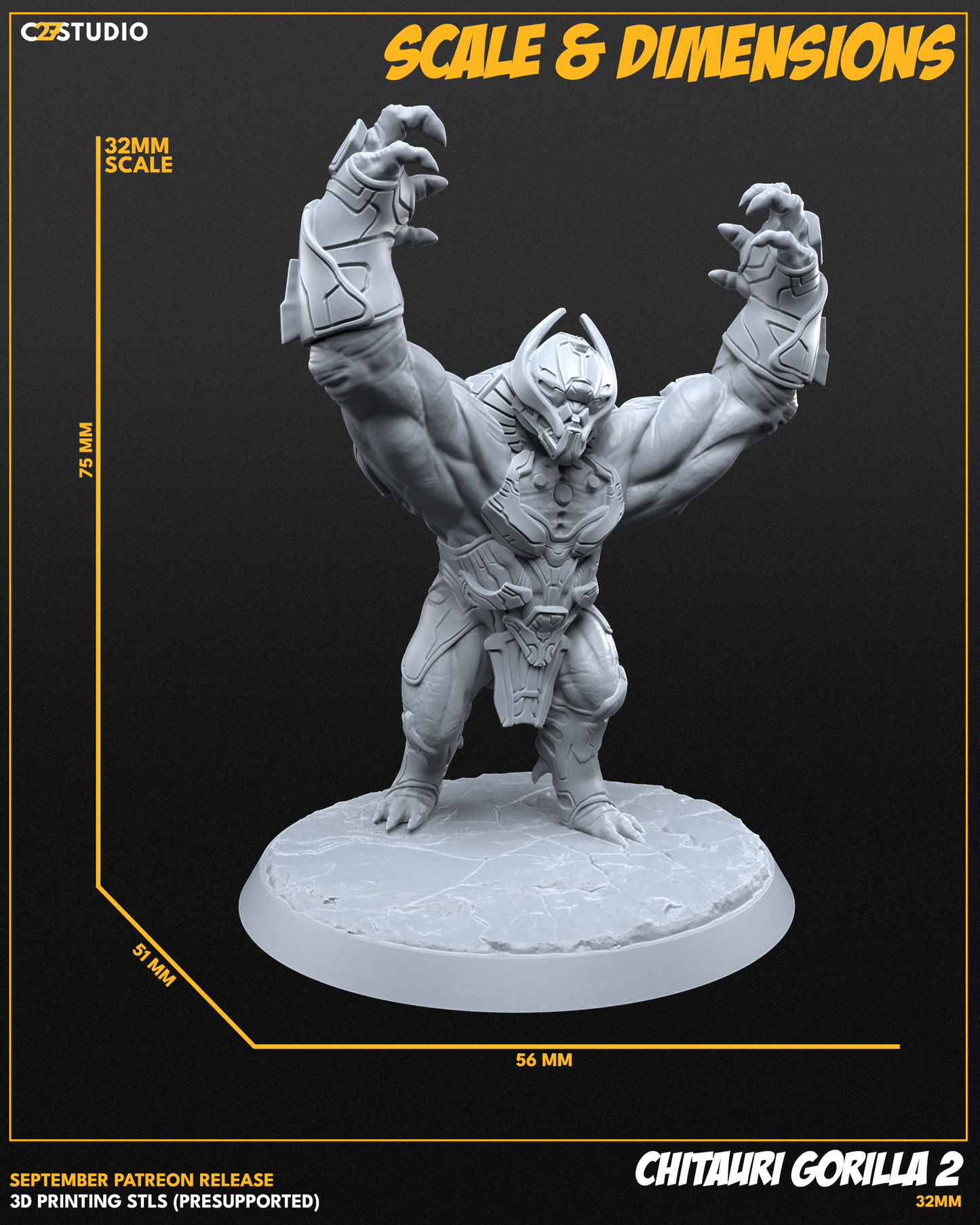 Chitauri Army - Gorilla FanArt