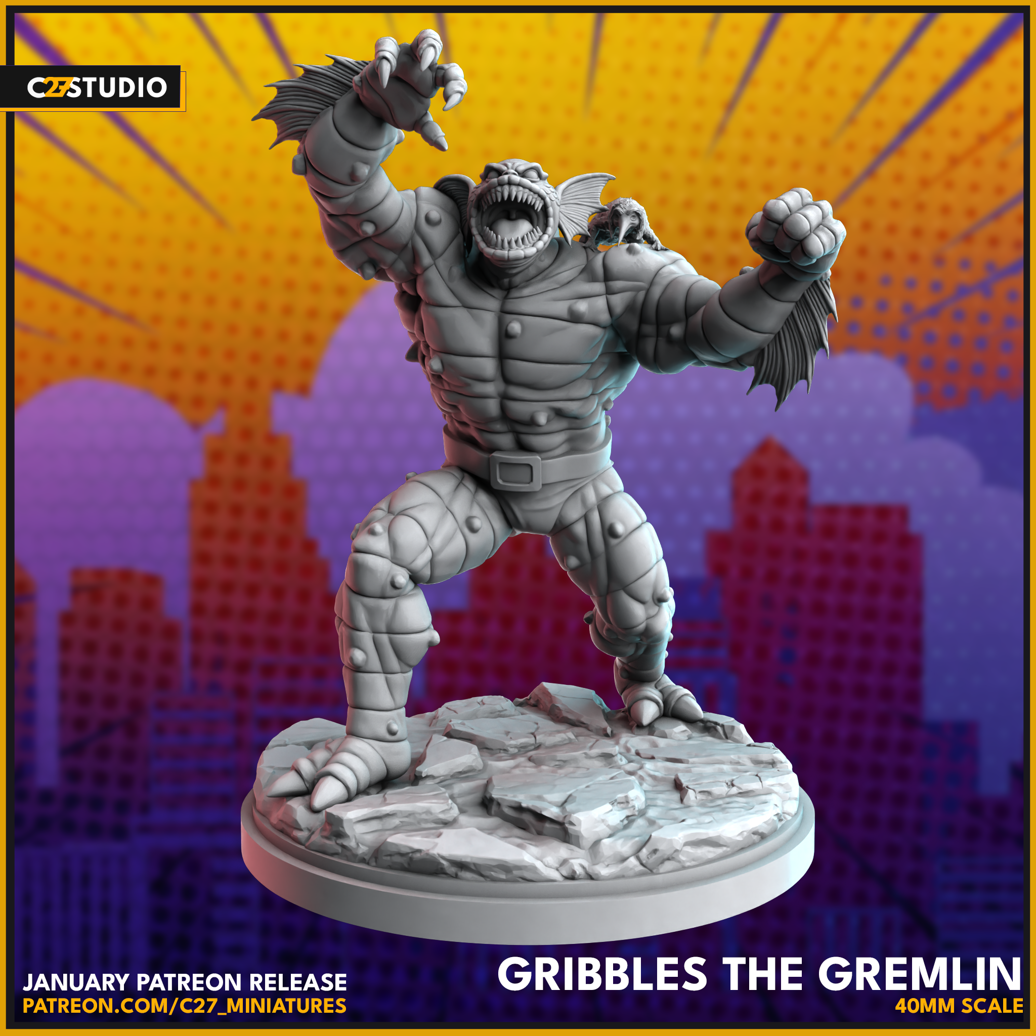 Gribbles the Gremlin – 🏅 EboraMiniatures