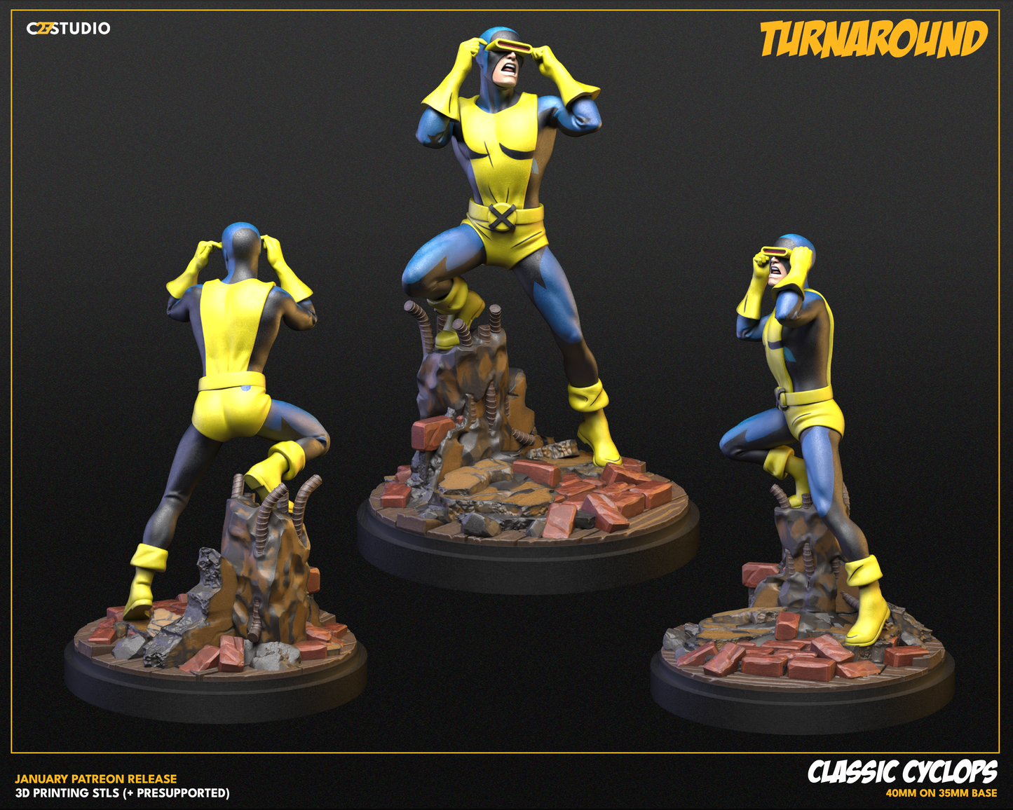 Klassische Cyclops-Fanart