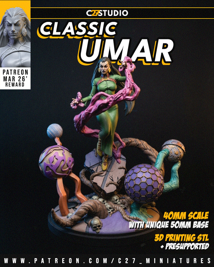 Classic Umar FanArt – 🏅 EboraMiniatures