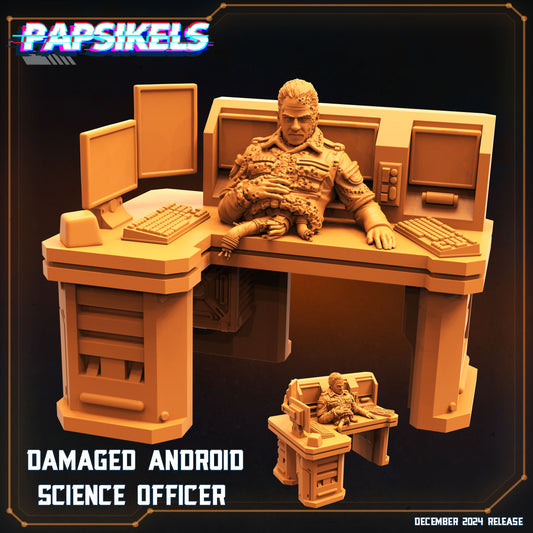 Damaged Android Science Officer (3 modelos)