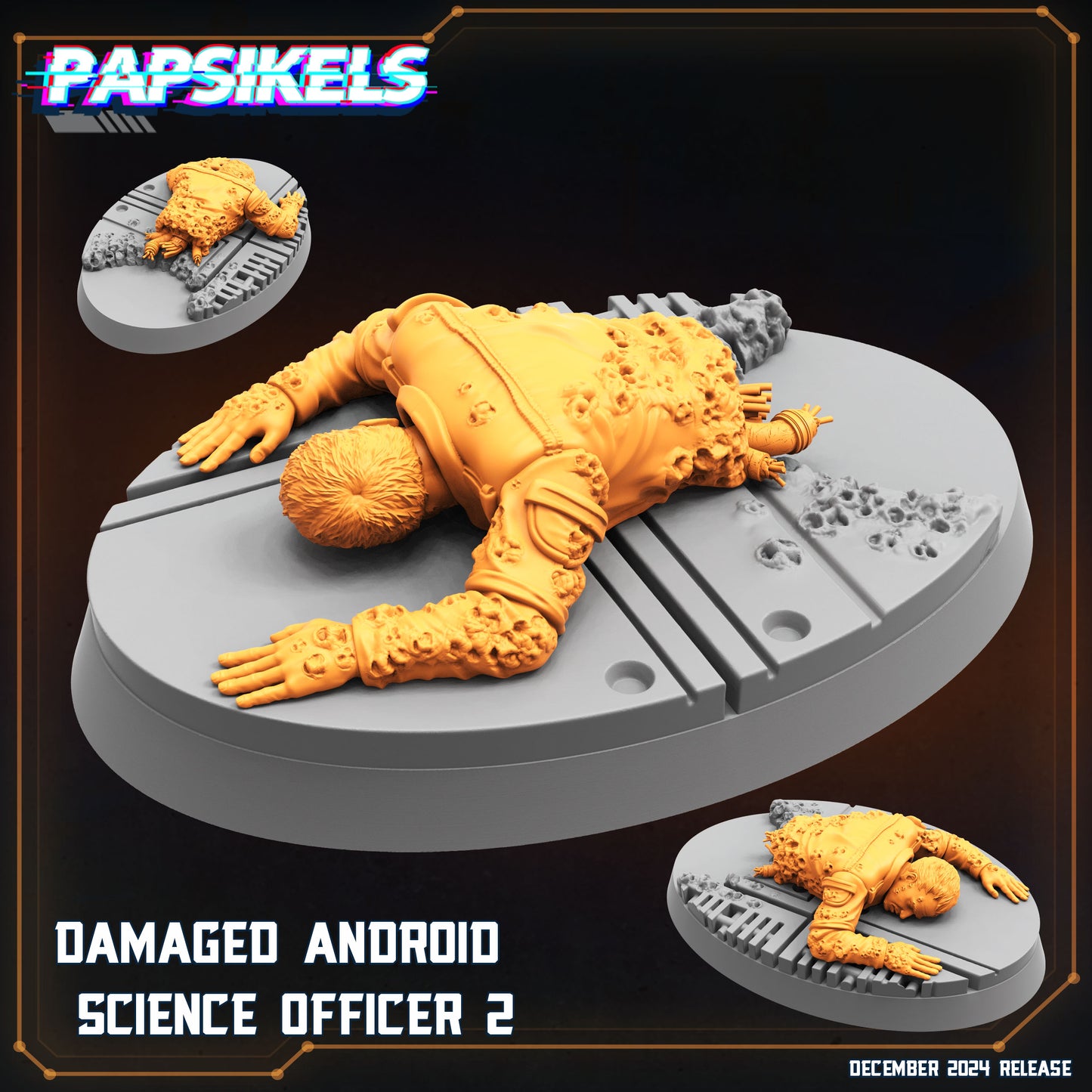 Damaged Android Science Officer (3 modelos)