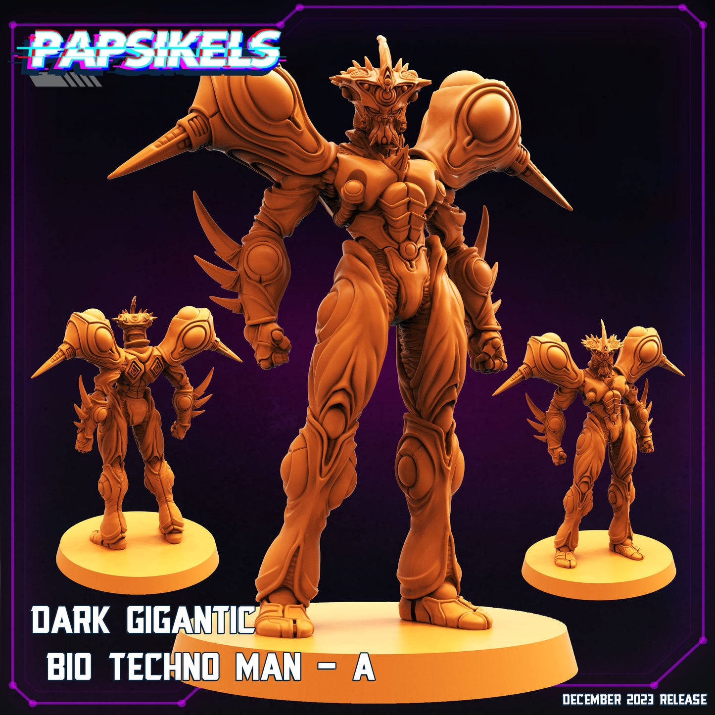 Dark Gigantic Bio Techno Man A