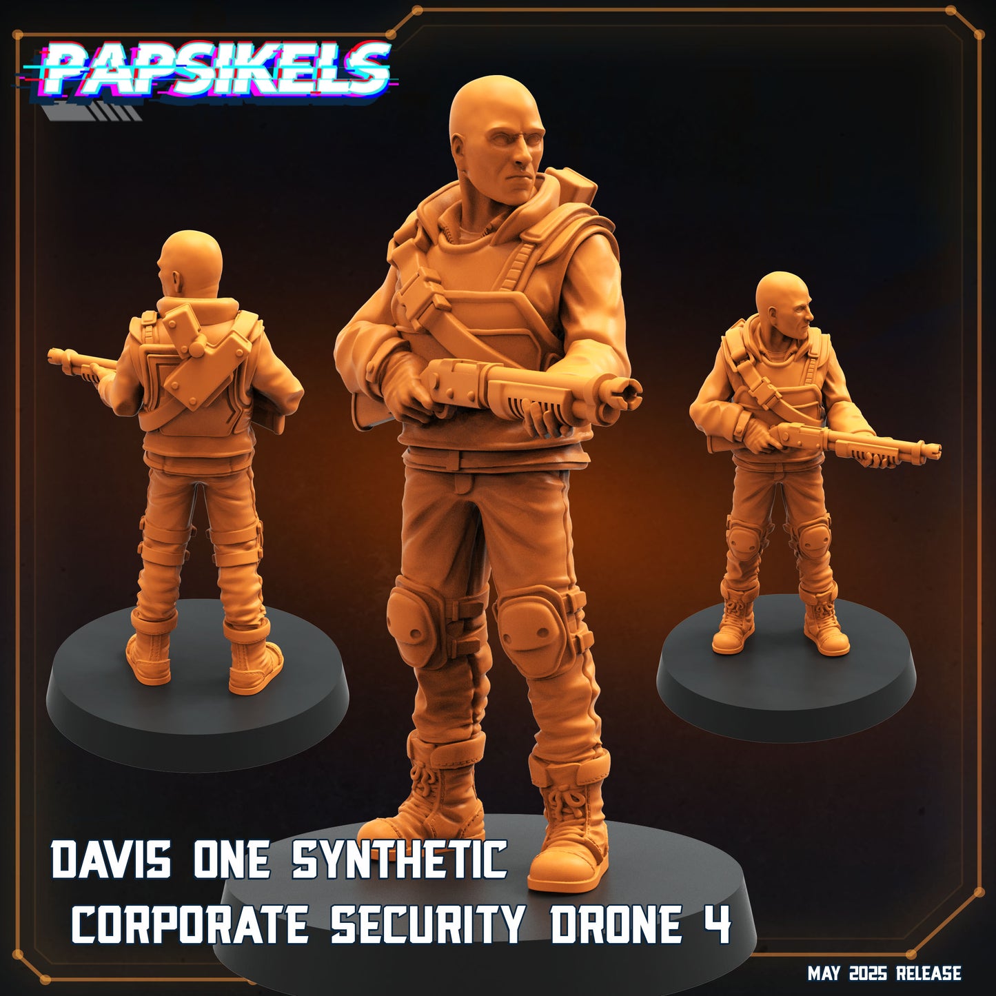 Davis One Synthetic Corporate Security Drone (8 modelos)