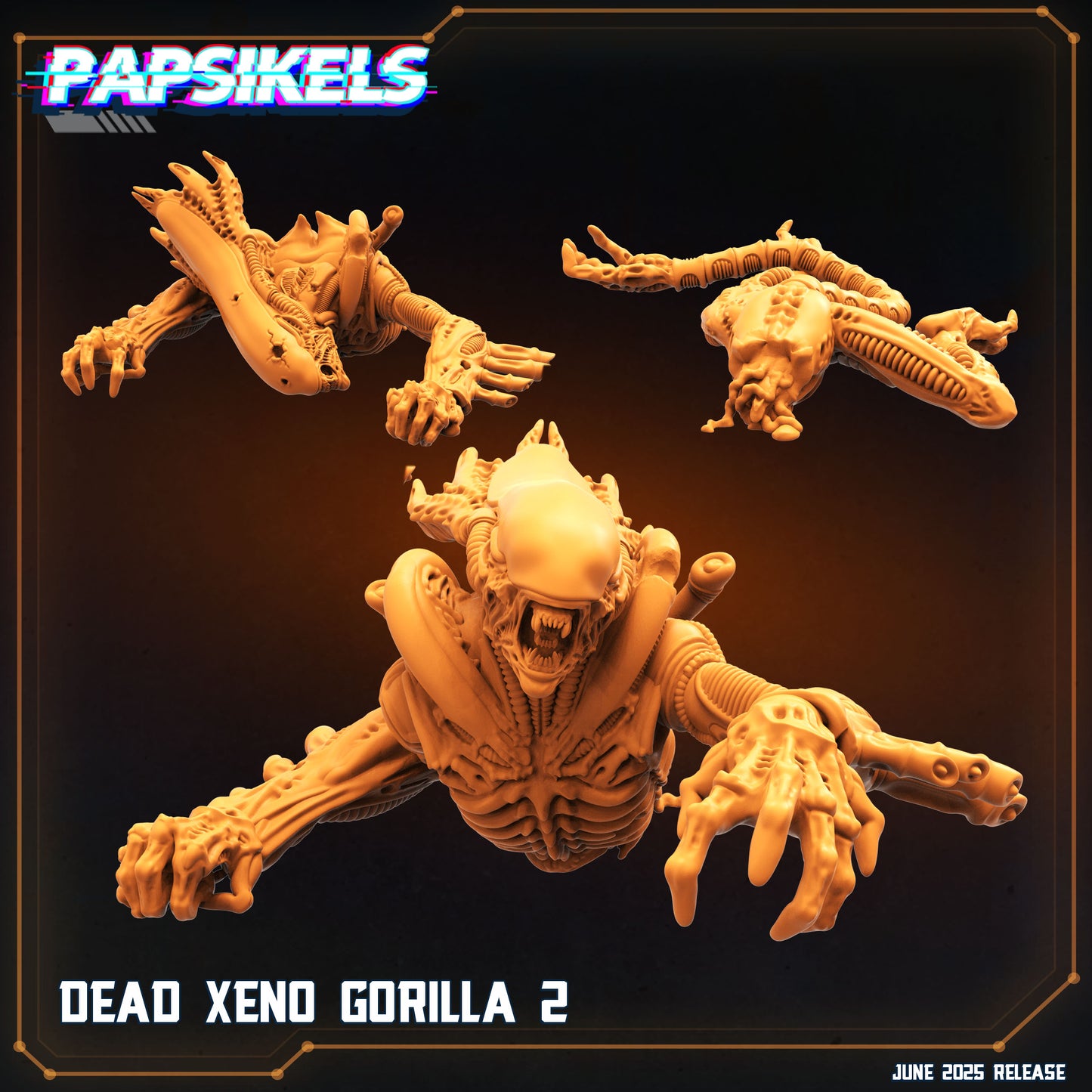 Dead Xeno Gorilla (2 modelos)