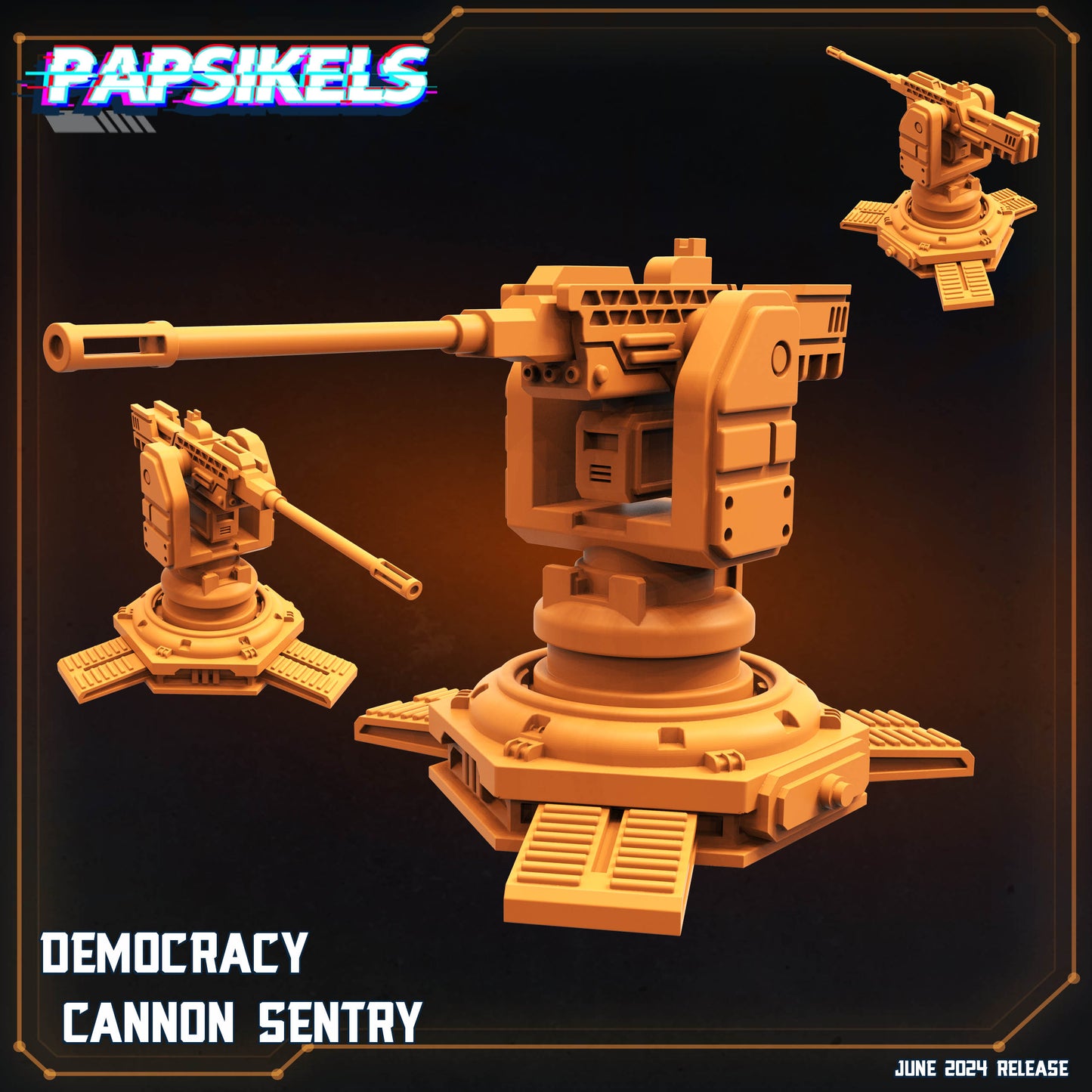 Democracy Cannon Sentry